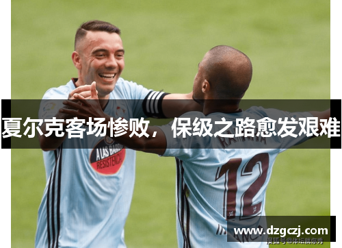 夏尔克客场惨败，保级之路愈发艰难